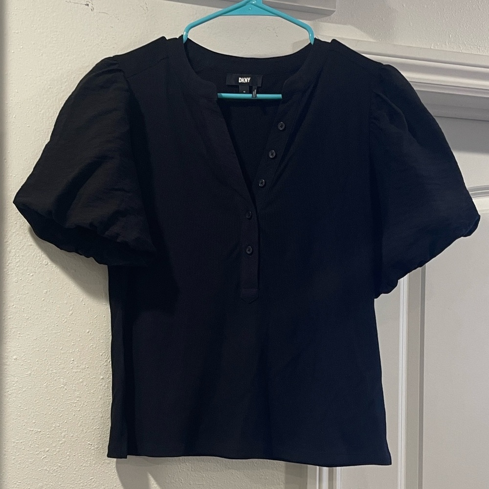 Blouse with puffy sleeves.  Excellent condition.
